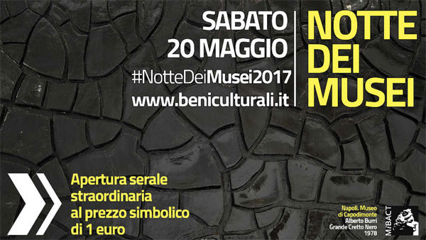 Notte Europea dei Musei e Festa dei Musei 2017