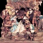 Un presepe napoletano al Colosseo